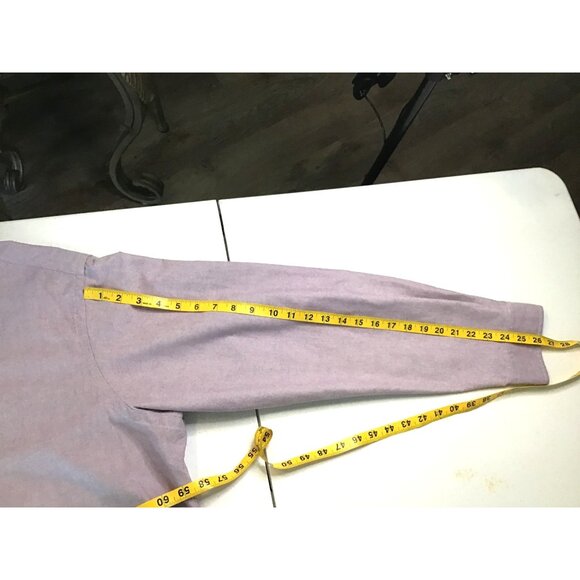 RALPH LAUREN MENS PURPLE CLASSIC FIT COTTON LONG SLEEVE BUTTON DOWN SHIRT SZ XXL - Picture 4 of 7